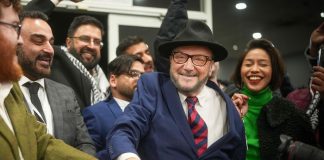 My victory is for Gaza George Galloway elected as UK Member of Parliament