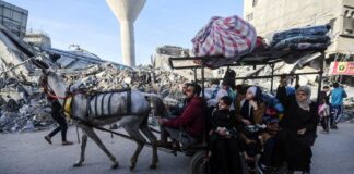 حماس اور اسرائیل کے درمیان غزہ میں جنگ بندی کا آغاز