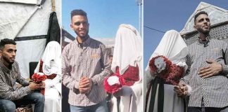 غزہ میں 3روز قبل شادی کے بندھن میں بندھا جوڑا بمباری میں شہید