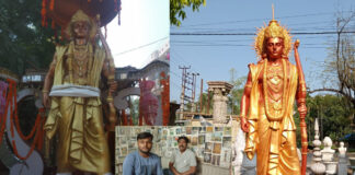 مسلمان مجسمہ ساز تیار کر رہے ہیں رام مندر کی مورتی