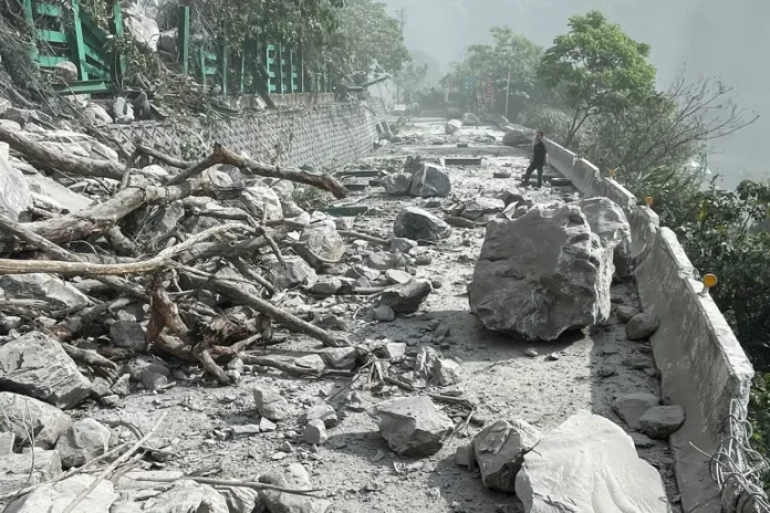 تائیوان میں بھیانک زلزلہ،جانی و مالی نقصان