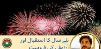 عبدالماجد نظامی: نئے سال کا استقبال اور آرزوؤں کی فہرست